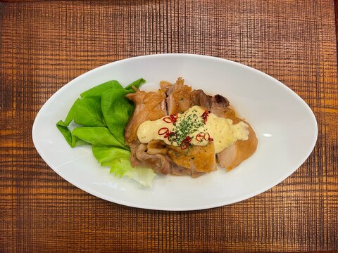 タルタルソースで南蛮風！鶏肉の甘酢煮！